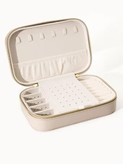 Premium Schmuck Box Beige