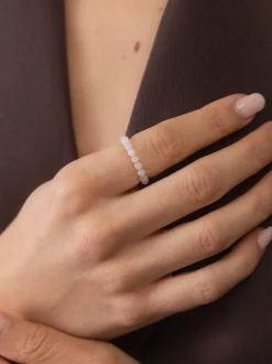 Rosenquarz Anxiety Ring