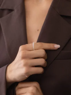 Rosenquarz Anxiety Ring