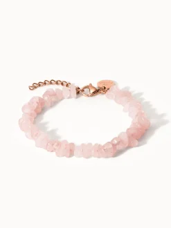 Rosenquarz Armband