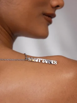 Sagittarius Letter Charm