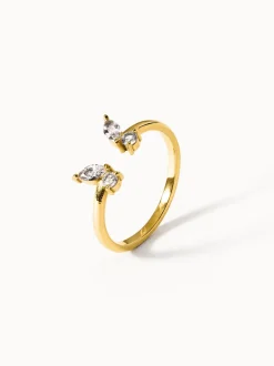 Schmetterling Ring