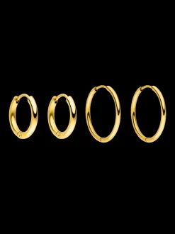 Sleek And Simple Ohrring Set