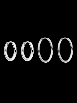Sleek And Simple Ohrring Set