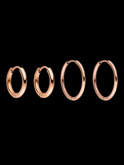 Sleek And Simple Ohrring Set