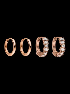 Statement Glitter Ohrring Set