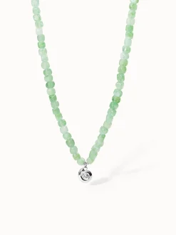 Sundial Shell Jade Kette