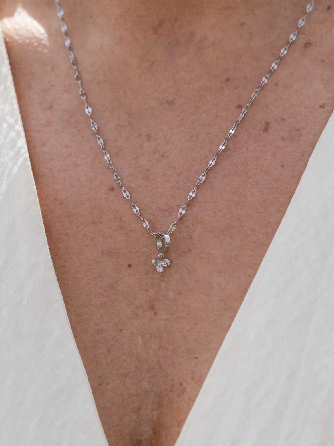 Veilchen Charm Anhänger - Geburtsblume Februar
