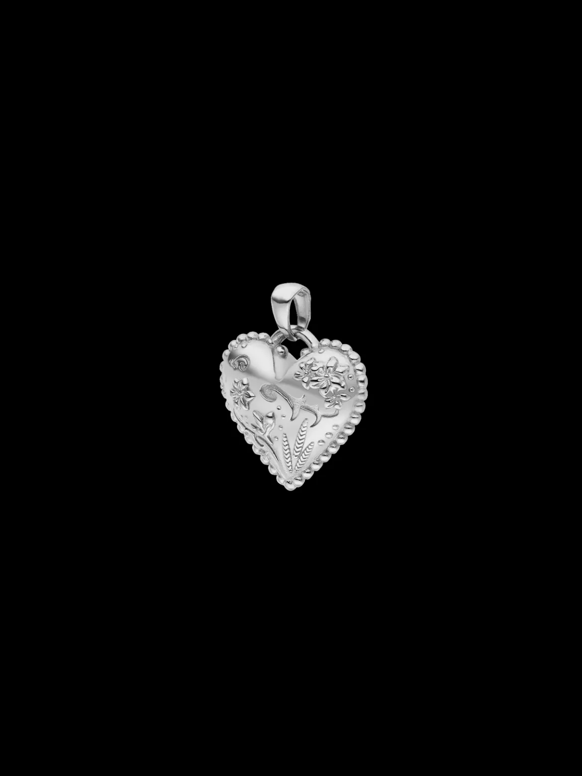 Vintage Love Heart Charm