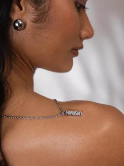 Virgo Letter Charm
