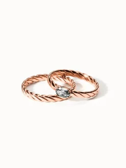 Volcano Ring Set Weiß