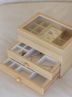 Wood Schmuckorganizer